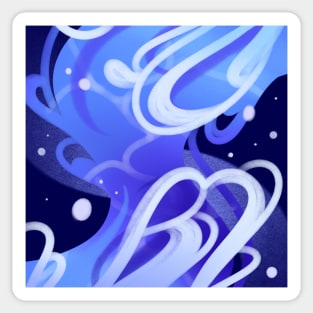 Ocean Wave Splash Sticker